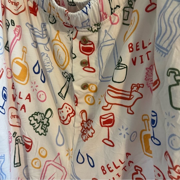 Anthropologie Jordan Nickson The Briar Piped Pajama Shorts - Picture 4 of 10